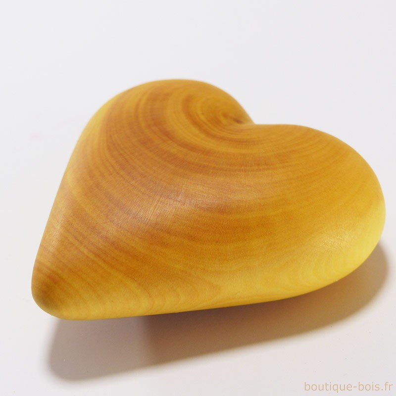 Cœur en bois de buis