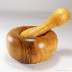 Mortier en bois