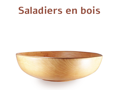 Saladiers en bois