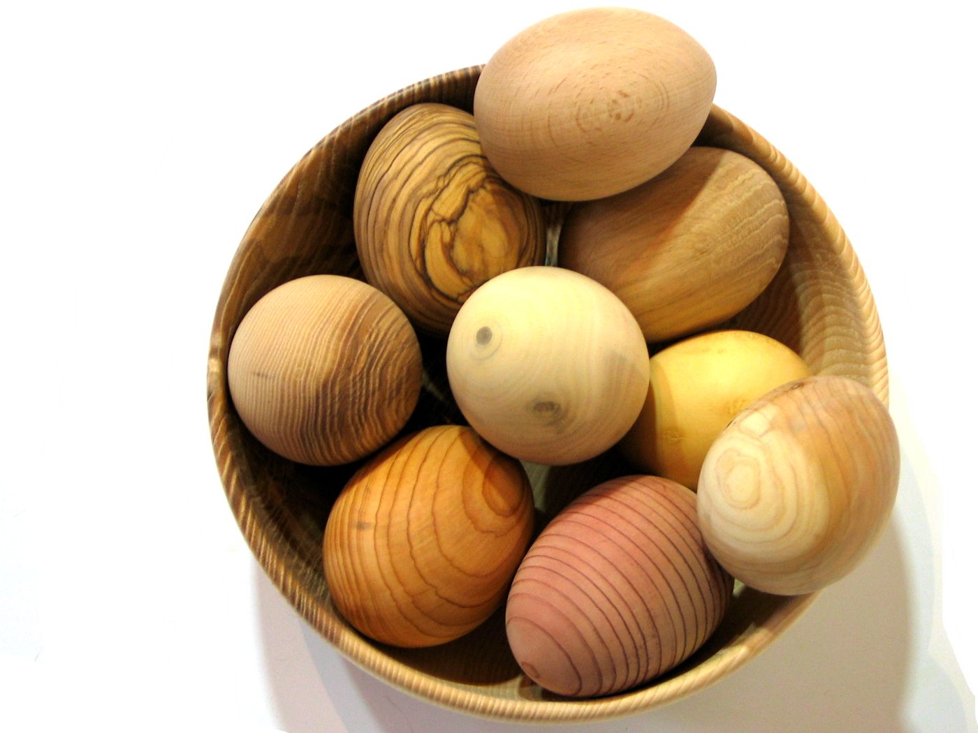 oeufs en bois